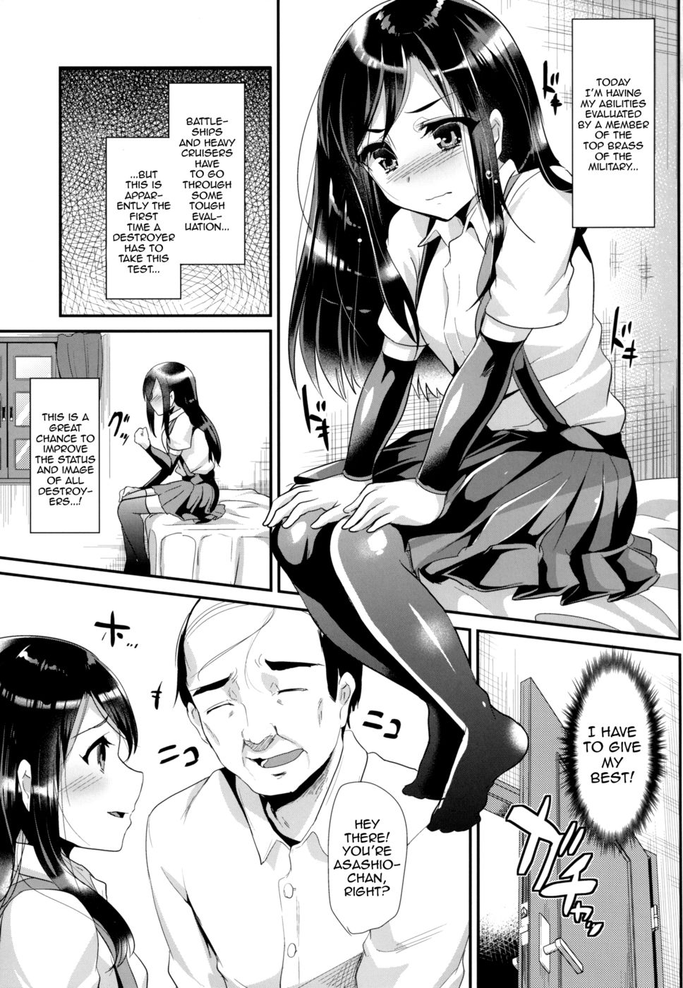 Hentai Manga Comic-Asashio-chan is a Really Hard Worker-Read-4